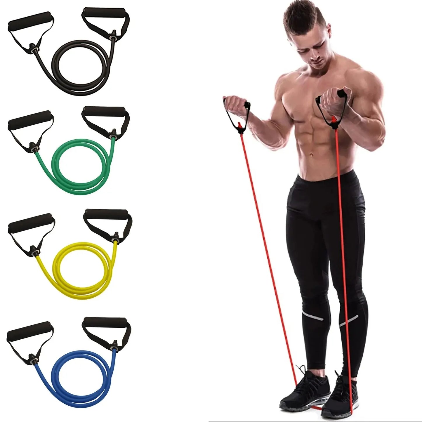 "GripFit Resistance Bands – Performance for Men & Women" -TRAIN SMART LIVE STRONG
